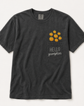 Embroidered Hello Pumpkin Tee