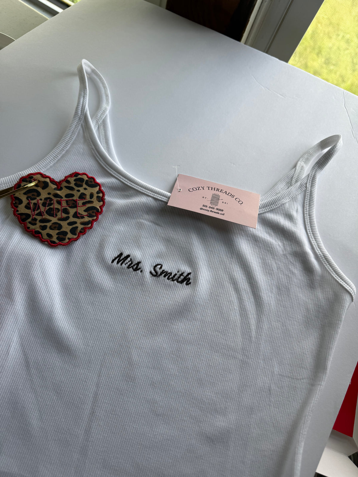 Bride Mrs. Tank - Custom
